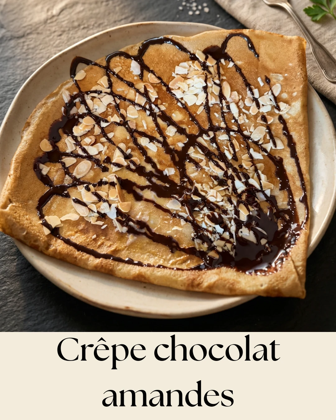 Crêpe Chocolat Amandes