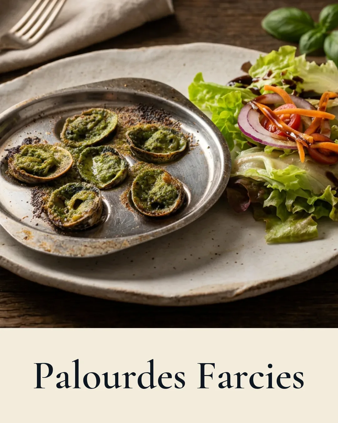 Palourdes farcies