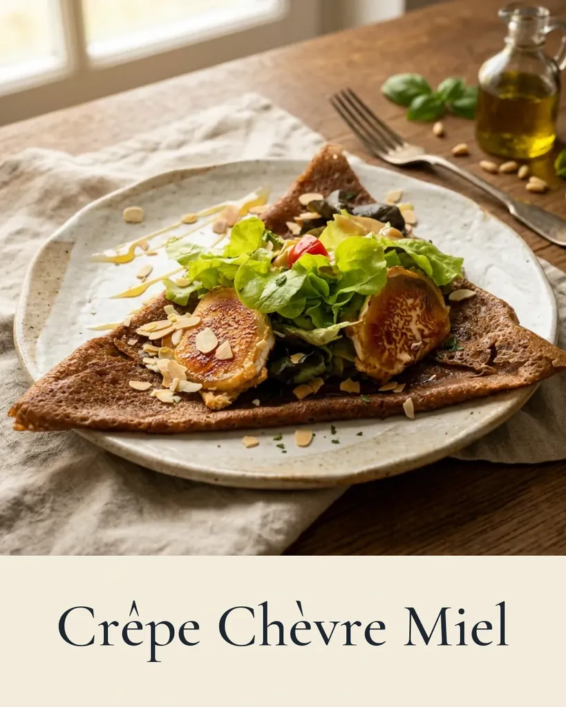 Crêpe Chèvre Miel