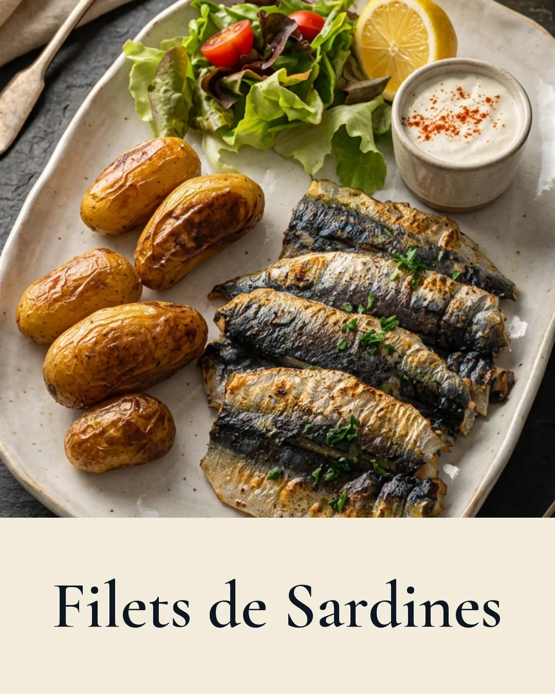 Filets de sardines de Saint-Guénolé